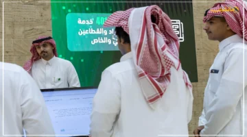 في قلب الحدث.. منصة أبشر تستقبل زوار معرض الصقور والصيد السعودي الدولي 2025 1